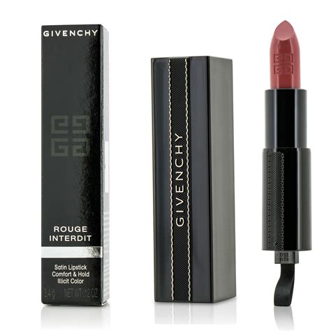 givenchy lipstick 6 rose nocturne|Givenchy Rose Nocturne (06) Rouge Interdit Satin Lipstick.